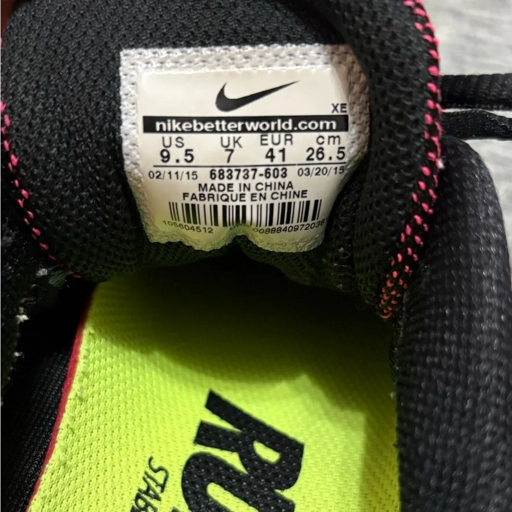 Nike Zoom Structure 18 Ladies Running Shoes Size 9.5 - Picture 7 of 8